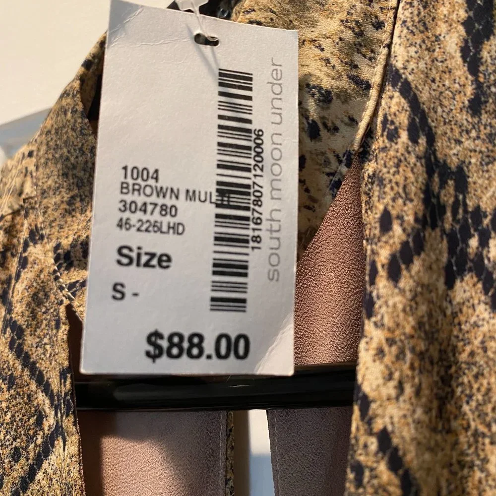 Python Print Dress - Picture 3 of 3